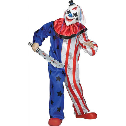 Evil Clown Child Costume- front view