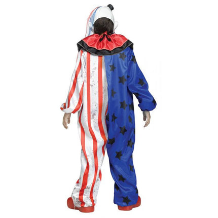Evil Clown Child Costume- back view