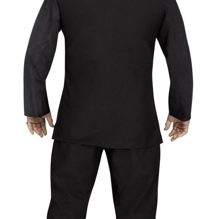 Ghostly Gangster Costume- back view