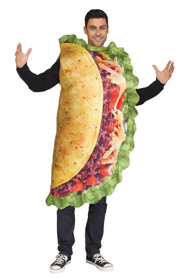 Adult Taco Costume- front view