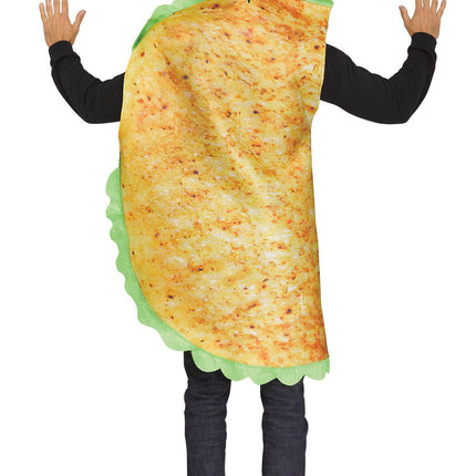 Adult Taco Costume- back view