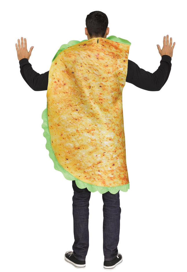 Adult Taco Costume- back view
