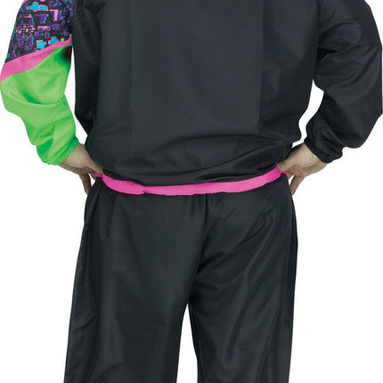 80's Track Suit- plus, back  view