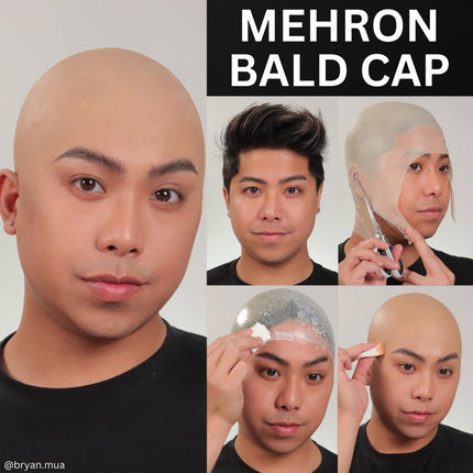 Latex Bald Cap- usage