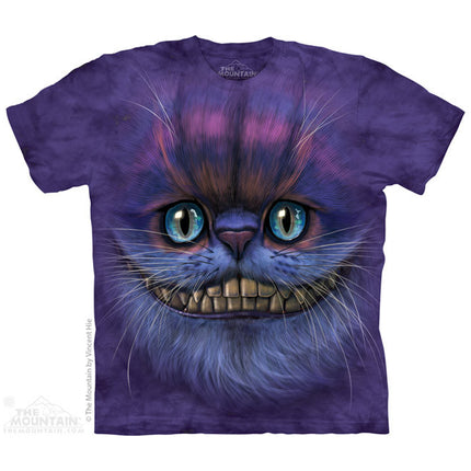 Big Face Cheshire Cat Child Tee