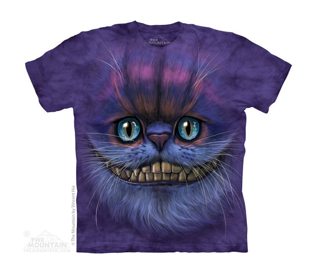 Big Face Cheshire Cat Child Tee