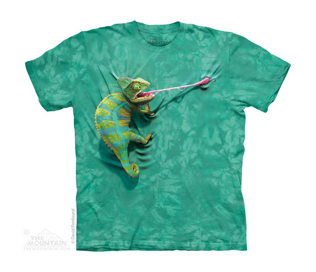 Climbing Chameleon Child Tee