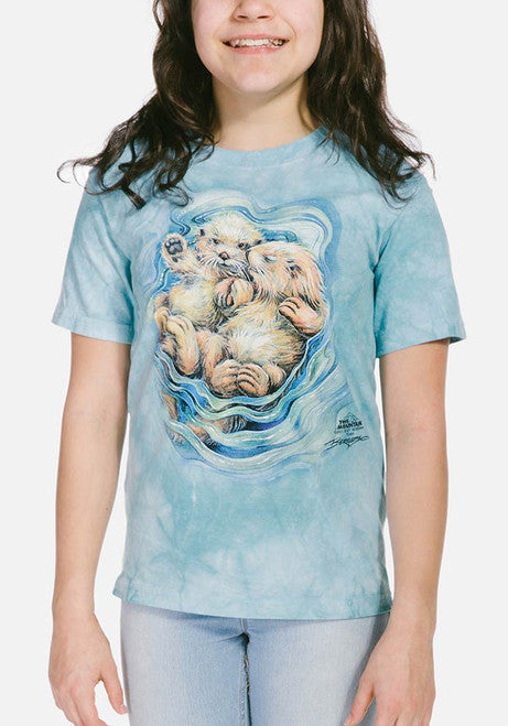 A Love Like No Otter Child Tee- worn by model