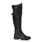 Black PU / Men's Small