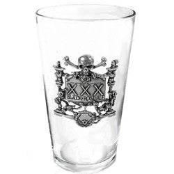 XXX Black Rose Ale Glass