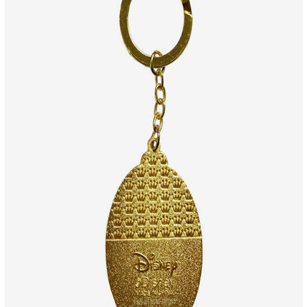 Snow White Lenticular Keychain- back view