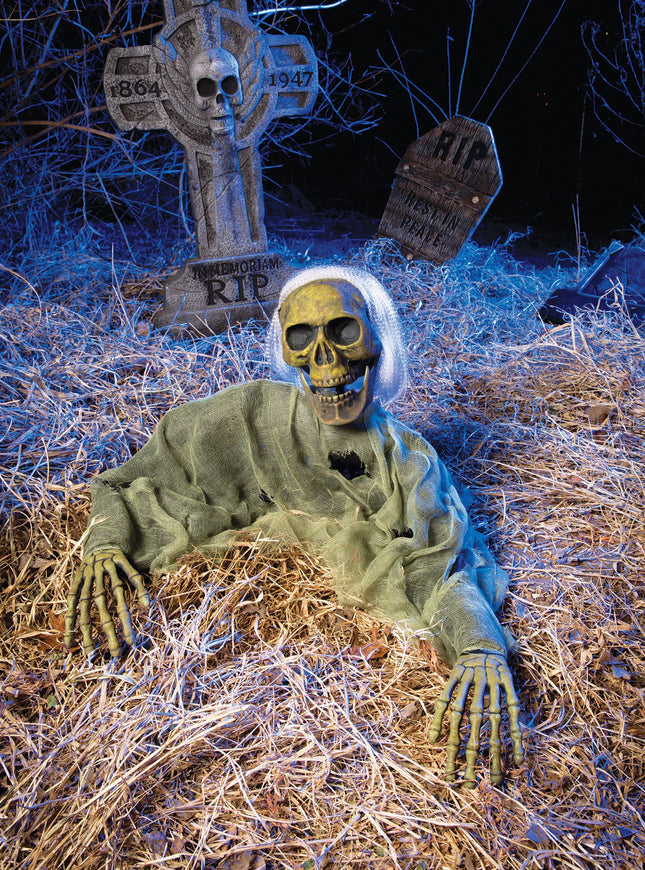 Green Moss Skeleton