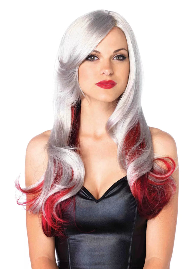 Grey/Red