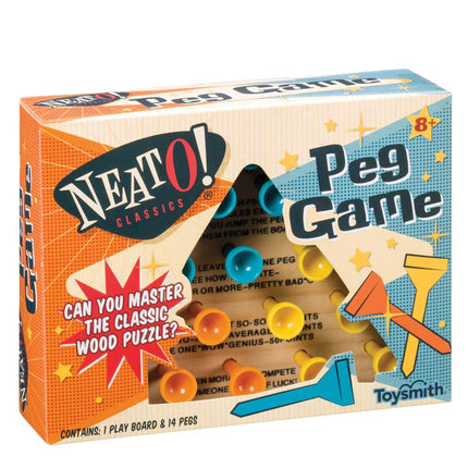 Peg Game- front of box