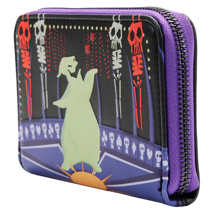 Nightmare Before Christmas Oogie Boogie Glow In The Dark Wallet- side view