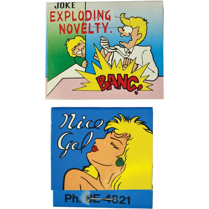 EXPLODING MATCH BOOK