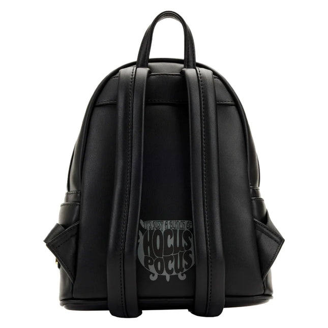 Hocus Pocus Binx Candle Mini Backpack- back view