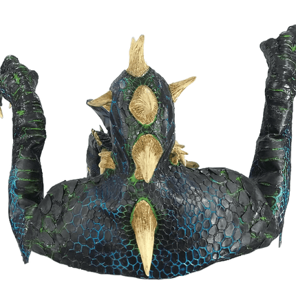Smolder the Black Dragon Mask- back view