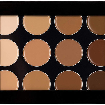 Celebré Pro-HD Cream Foundation Contour/Highlight Palette- front