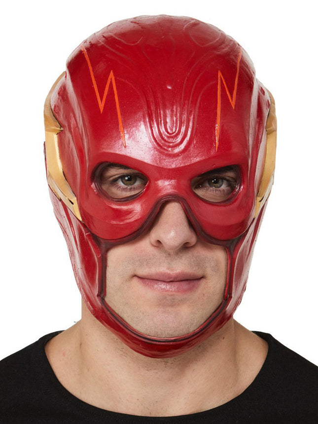The Flash Overhead Latex Mask- front view