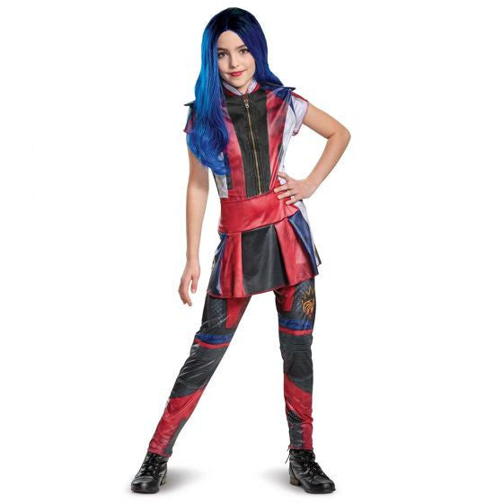 Descendants- Evie Child Costume- front view