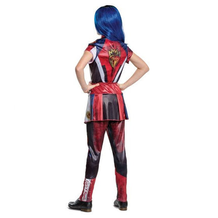 Descendants- Evie Child Costume- back view