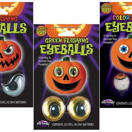 Lite Up Eyeball Asst 3 Styles