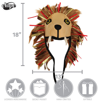 Harry Potter- Luna Lovegood Lion Hat- measurements