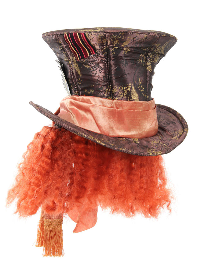 Alice in Wonderland- Child Mad Hatter Hat with Hair