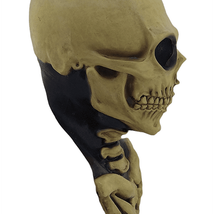 Long Neck Skull Mask- side view