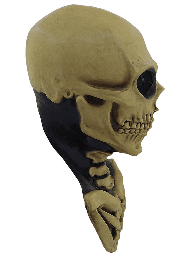 Long Neck Skull Mask- side view