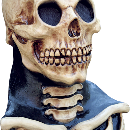 Long Neck Skull Mask- angled view