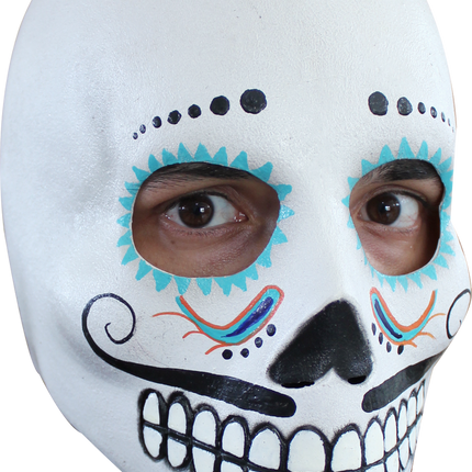 Day of the Dead- Catrin Deluxe Mask- front view