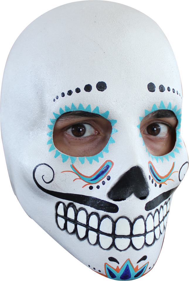 Day of the Dead- Catrin Deluxe Mask- front view