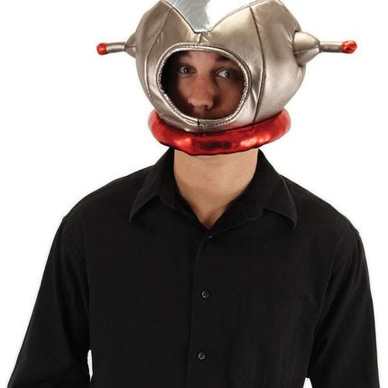 Space Man Plush Helmet- worn by adult