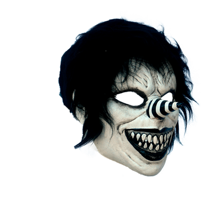 Laughing Jack Costume (One Size)- mask angled view