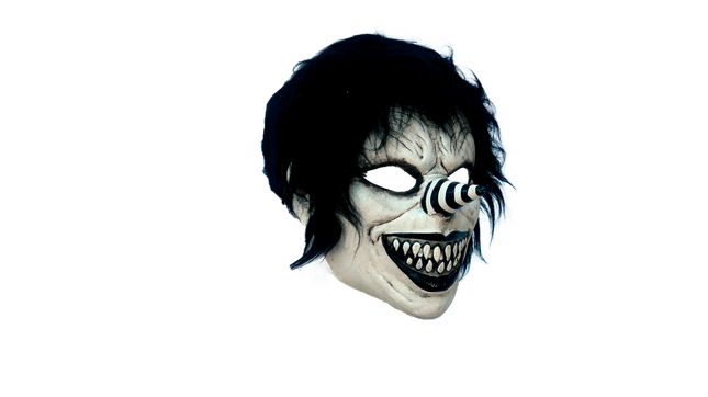 Laughing Jack Costume (One Size)- mask angled view