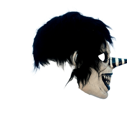Laughing Jack Costume (One Size)- mask side view