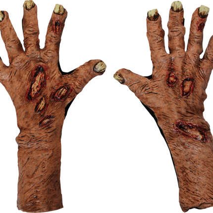 Large Zombie Flesh Gloves