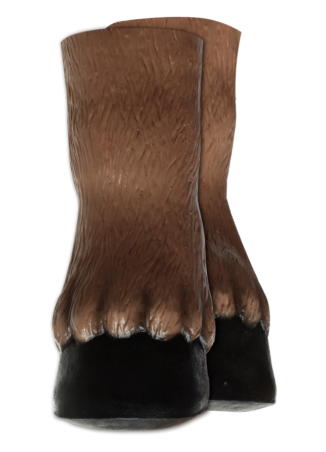 Brown Horse Hooves (Hands)