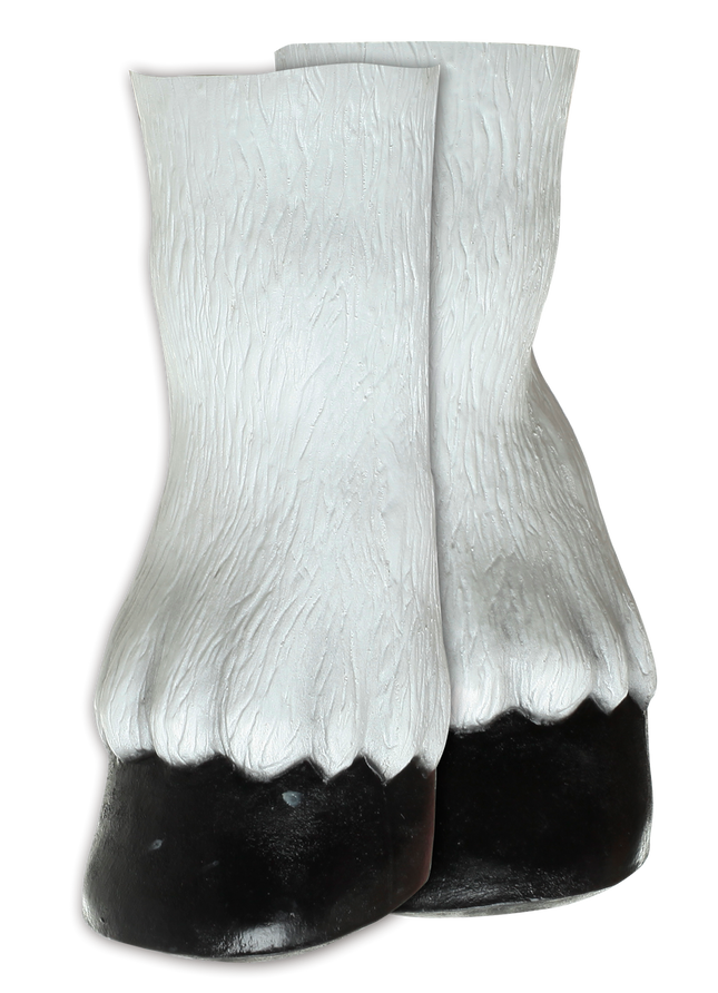 White Horse Hooves (Hands)