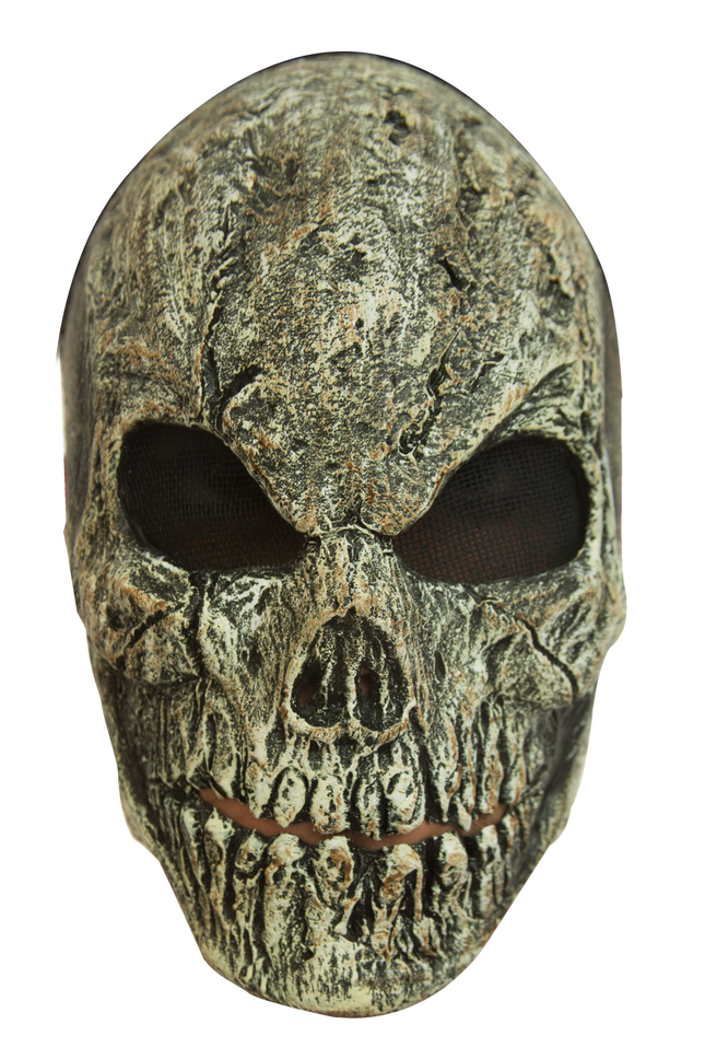 Old Skull Mask- front view