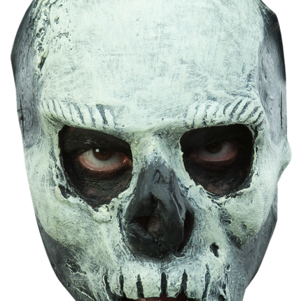 Glow in the Dark Skull Mask- front view