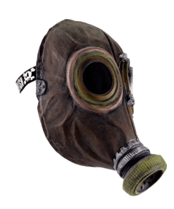 Wasted Gas Mask- angled view