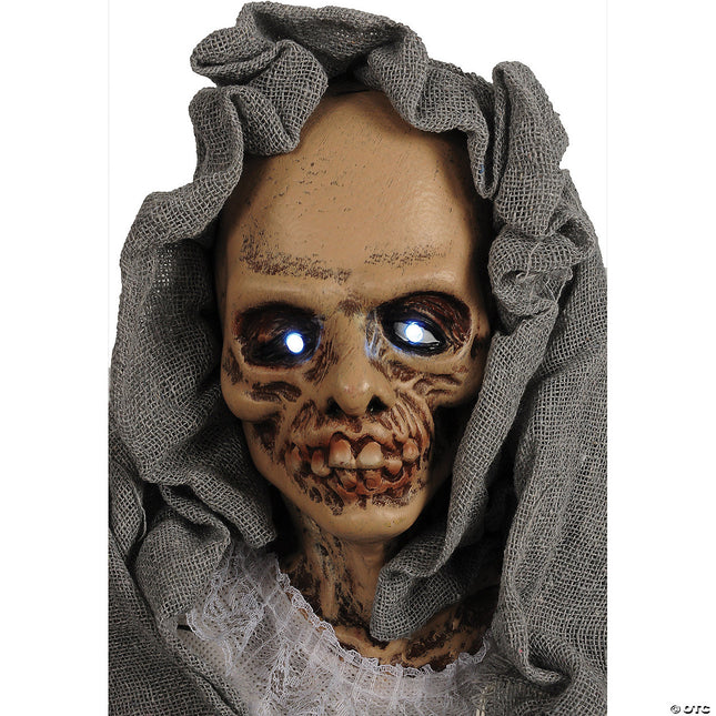 26" Lightup Skeleton Baby- close up