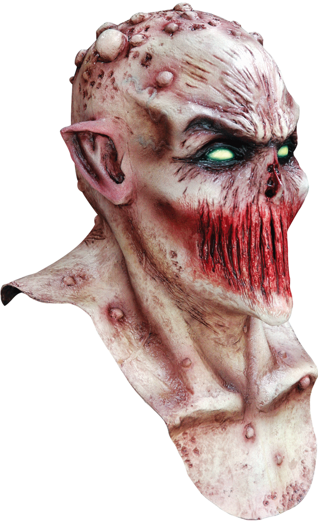 Deadly Silence Mask- angled view
