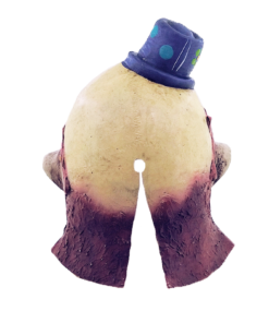 Mime Zack Deluxe Mask- back view