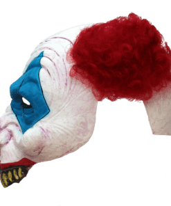 Open Gus Clown Mask- left side view