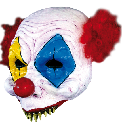 Open Gus Clown Mask- front view