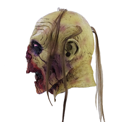 Zombie Tongue Mask- left side view